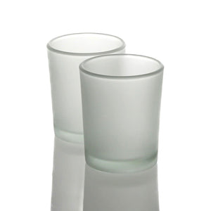 Richland Flameless LED Tealights & Eastland Frosted Holders Set of 12