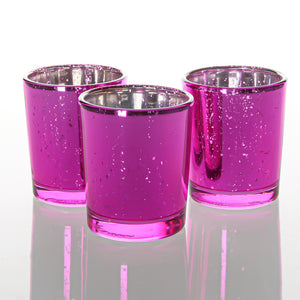 Richland Votive Holders Pink Mercury