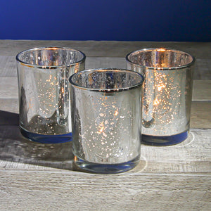 Richland Votive Holder Grande Silver Mercury