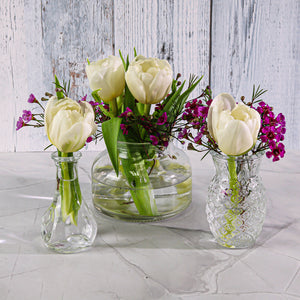 Eastland Pinched Bud Vase 3.5"