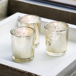 Richland Votive Candles & Mercury Votive Holders Set of 288
