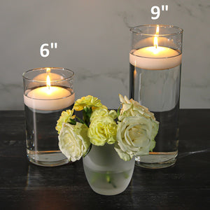 Eastland Cylinder Floating Candle Holder 3.25"x6"