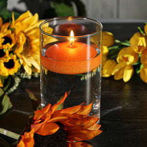 Eastland Cylinder Floating Candle Holder 3.25"x6" Set of 12