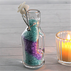 Richland Petite Crushed Glass Vase Filler - Blue (24 Containers)
