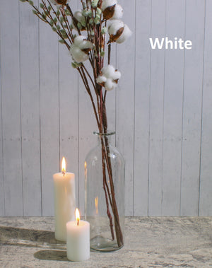 Richland Pillar Candles 2" x 3" & 2" x 6" Set of 40