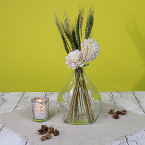 12 Linen Napkins with Fringe Edge 20in