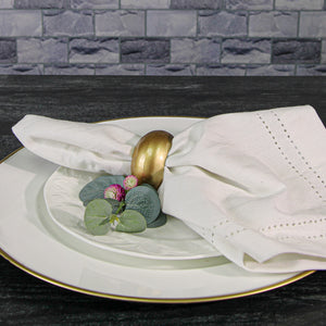 Richland Napkin Ring 2.3" Gold Set of 24