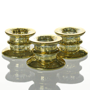 Richland Athena Taper Candle Holder Gold