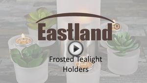 Eastland Tealight Candle Holder Frosted Set of 72