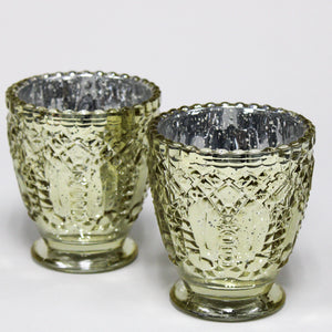Richland Holder Royal Mercury Grande Metallic Gold Set of 36