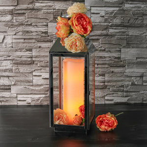 Richland 4" x 12" Large LED Pillar Candle with Wavy Top