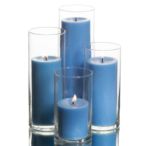 richland pillar candles eastland cylinder holders set of 4