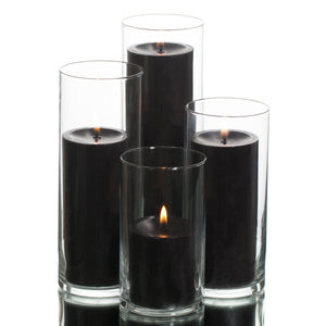 richland pillar candles eastland cylinder holders set of 4