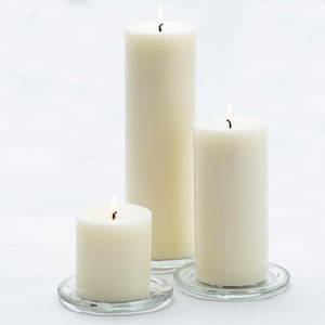 pillar candles square holders set 03