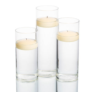 floating candles cylinder holders set 03