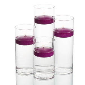 richland floating candles eastland cylinder holders set of 4