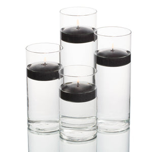 richland floating candles eastland cylinder holders set of 4