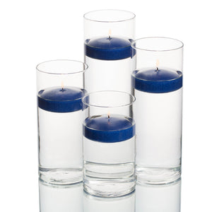 richland floating candles eastland cylinder holders set of 4