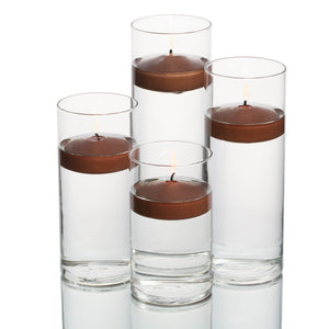 Richland Floating Candles & Eastland Cylinder Holders Set of 4