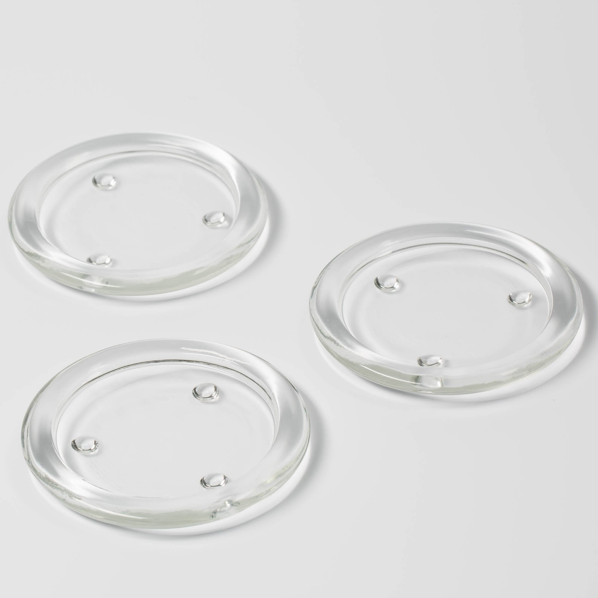 eastland pillar candle holder glass set of 12