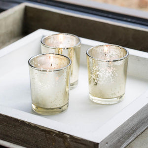 Richland Metallic Gold Mercury Votive Holders Set of 72