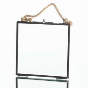 richland metal hanging photo frame 6 x 6 25