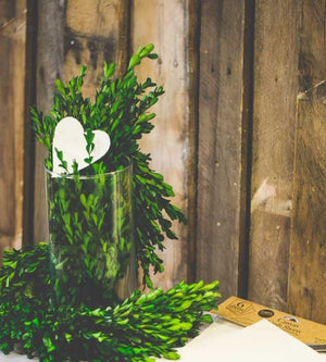 Richland Preserved Boxwood Garland 70" Set of 4