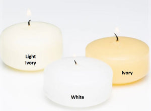 Richland Floating Candles 3" Ivory Set of 72
