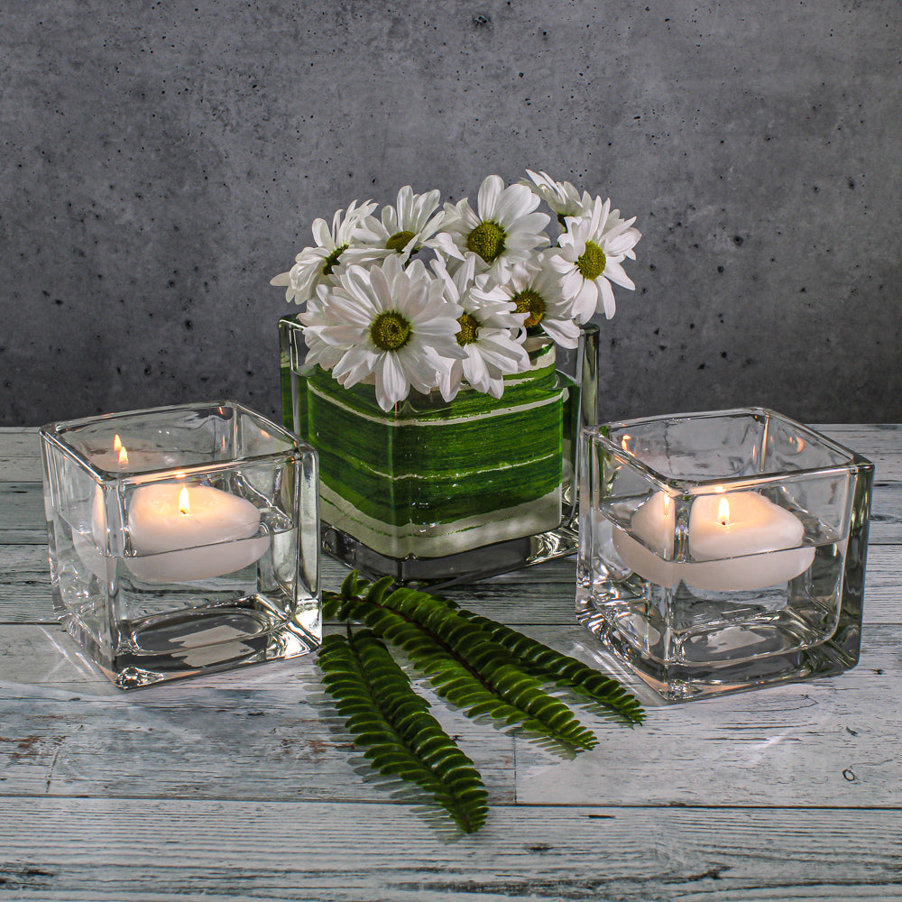 richland 4 glass cube