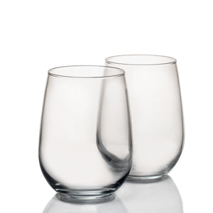 Eastland Premium Stemless Wine Glass Set of 6