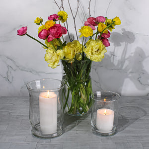 Eastland Adena Hurricane Vase 10.5" Set of 2