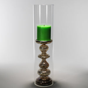 Richland Glass Chimney Candle Shade 4" x 18" Set of 12