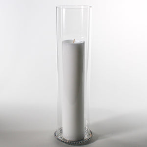 Richland Glass Chimney Candle Shade 4" x 16" Set of 12