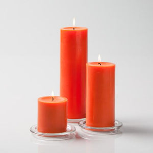 pillar candles square holders set 18