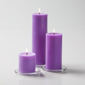 pillar candles square holders set 03