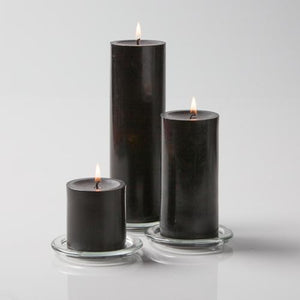 pillar candles square holders set 18