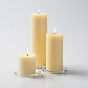 pillar candles square holders set 18