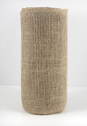 Burlap Fabric 9" wide x 10 yards