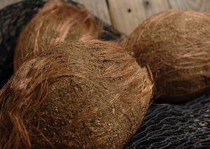 Coconut with Husk 7in Artificial
