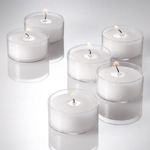 Richland Clear Tealight Candles White Citronella Scented Set of 50