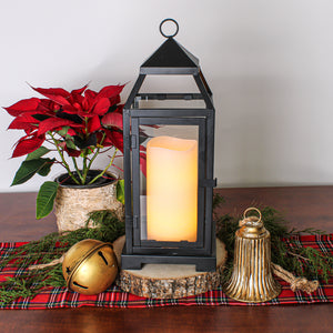 Richland 4" x 8" Large LED Pillar Candle with Wavy Top
