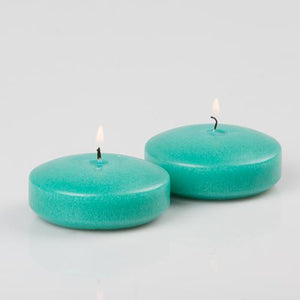 Richland Floating Candles 3" Aqua Green Set of 24