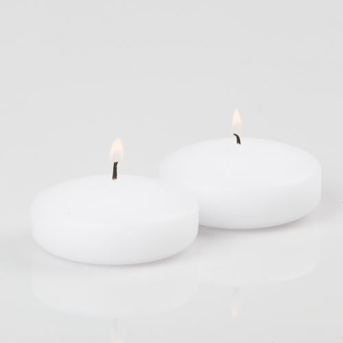 Richland Floating Candles 3" White Set of 72