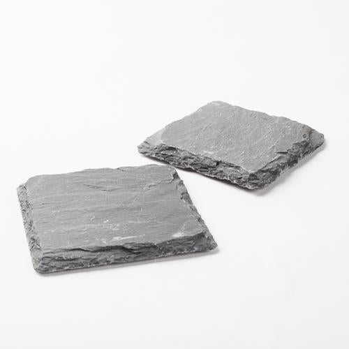 richland square natural slate coaster 4 set of 12