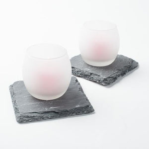Richland Square Natural Slate Coaster 4" Set of 12